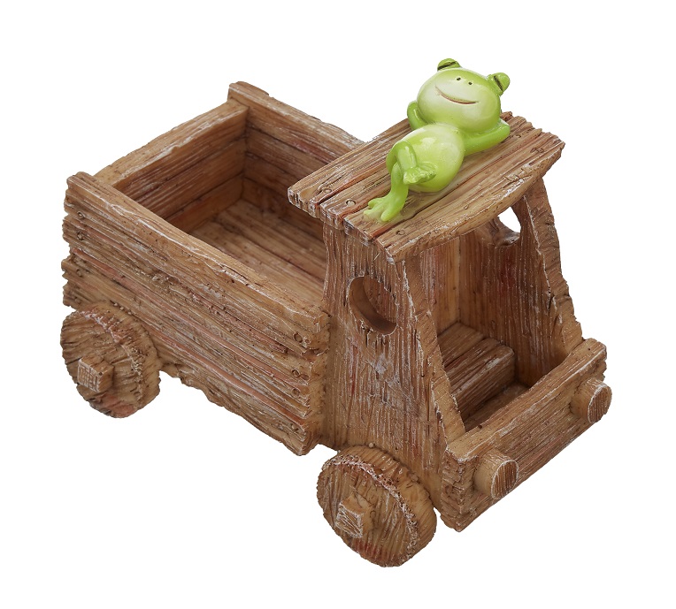 No.64550<br>カエル<br>『小物入れ ひと休み』
