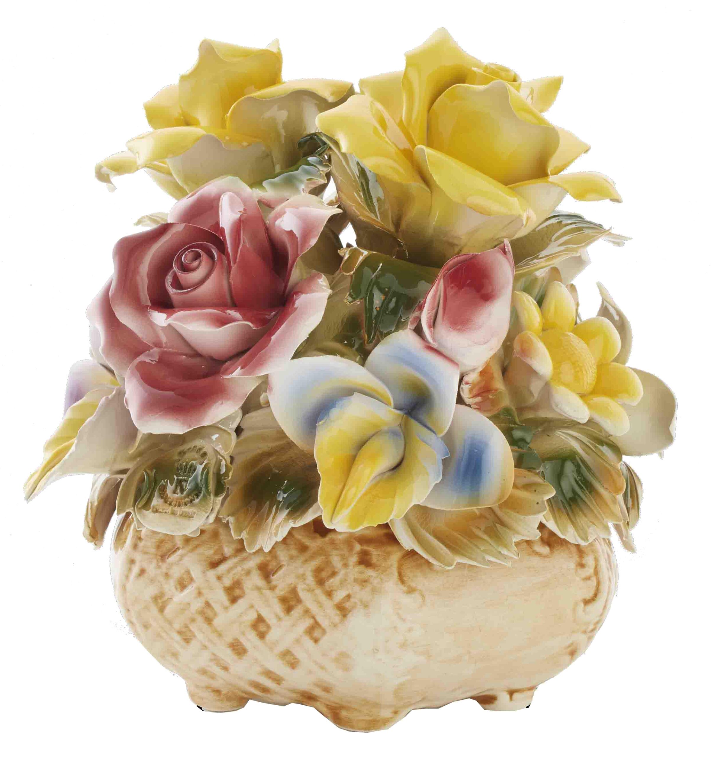 No.81493b<br>陶花<br>イエロー