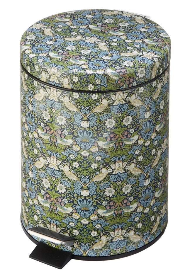 No.11390<br>ペダル式ダストＢＯＸ Ｓ<br>バード＆ストロベリー