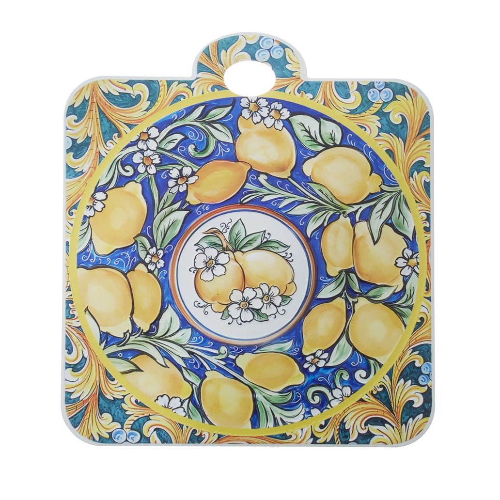 No.37781<br>鍋敷き スクエア<br>レモン