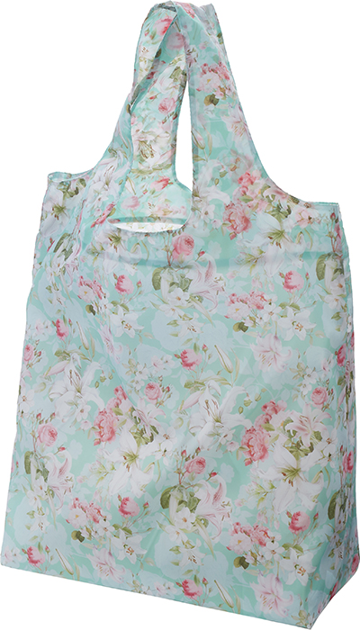 No.75053<br>マチ付エコバッグ1<br>ガーデンフラワー