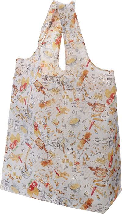 No.75055<br>マチ付エコバッグ1<br>パスタ