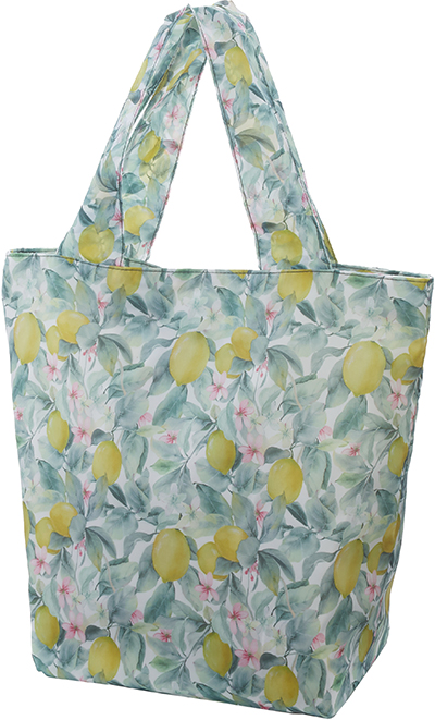 No.75061<br>ファスナー付エコバッグ<br>レモン