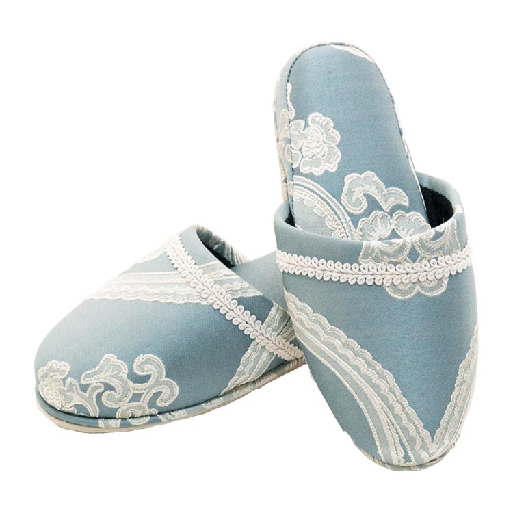 No.77998<br>スリッパ<br>オペラブルー