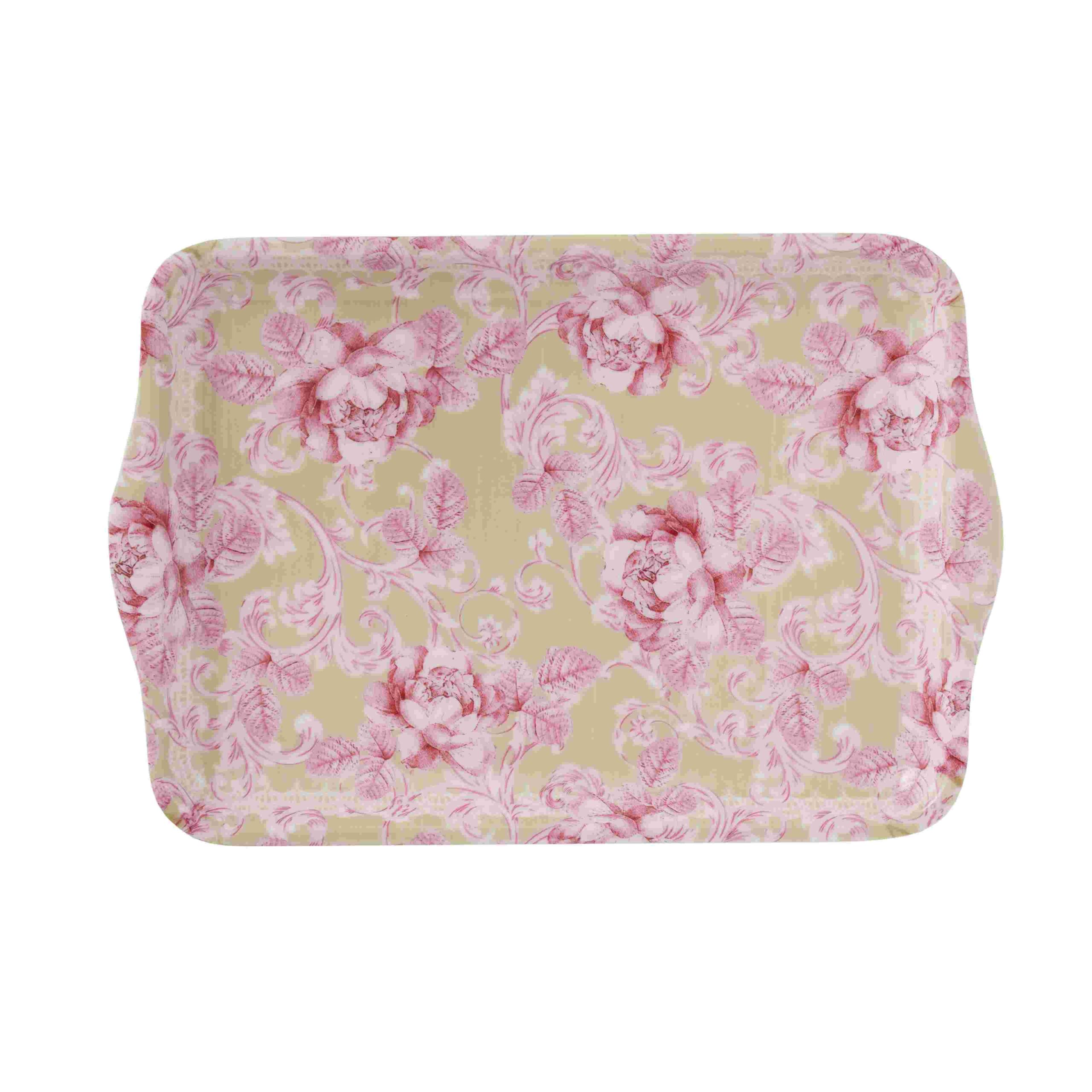 No.57822<br>メラミン トレーＳ<br>ニコルローズ