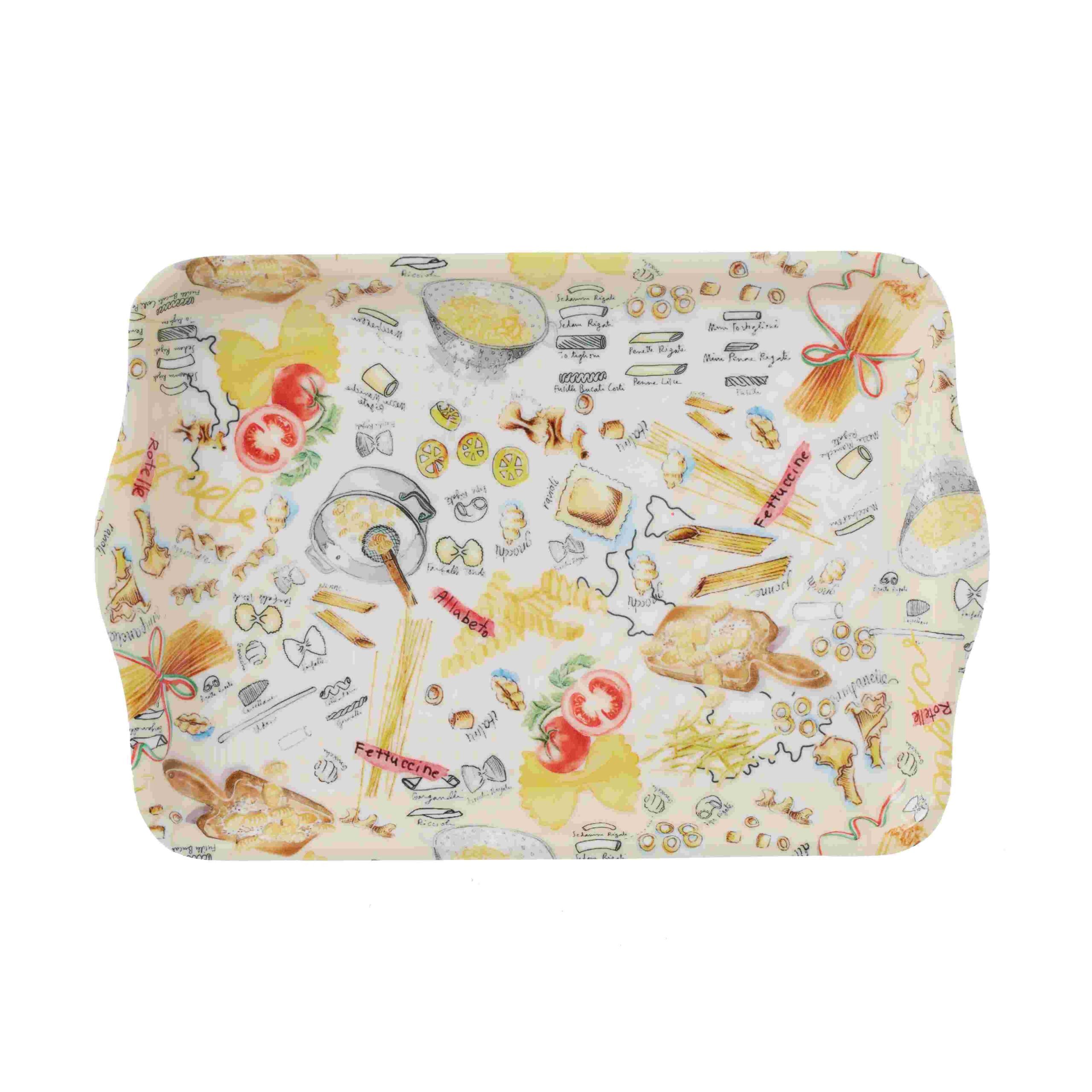 No.57823<br>メラミン トレーＳ<br>パスタ