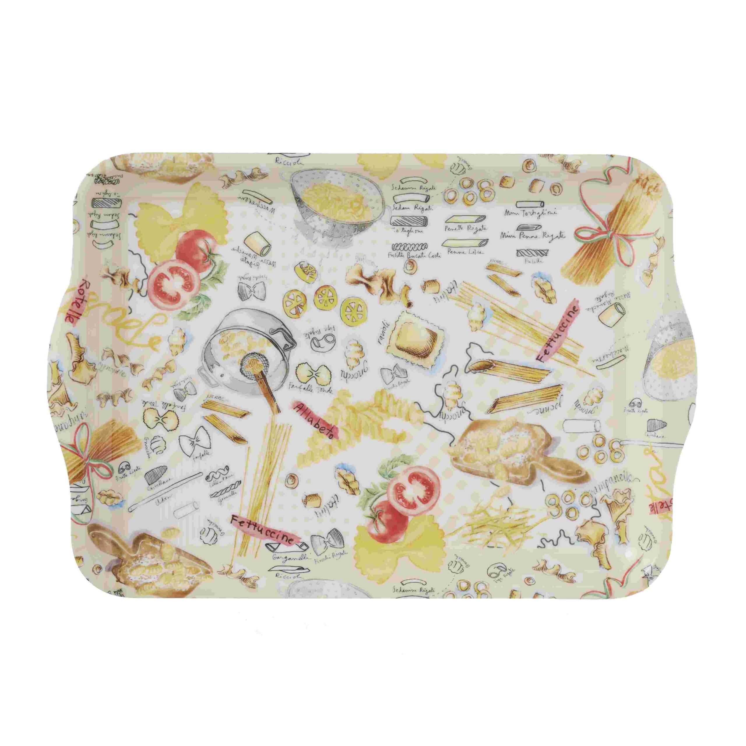 No.57826<br>メラミン トレーＭ<br>パスタ