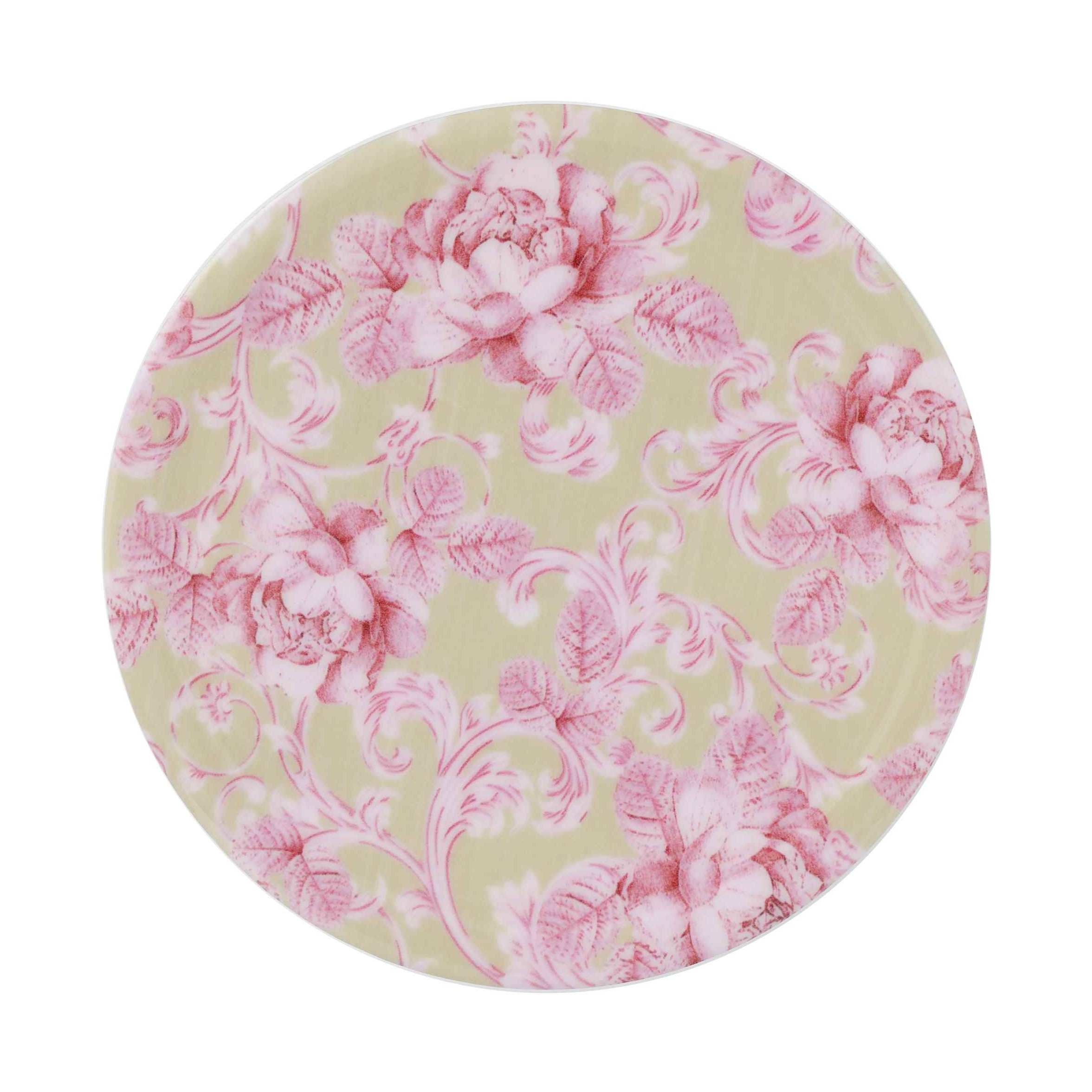 No.57828<br>メラミン コースター<br>ニコルローズ