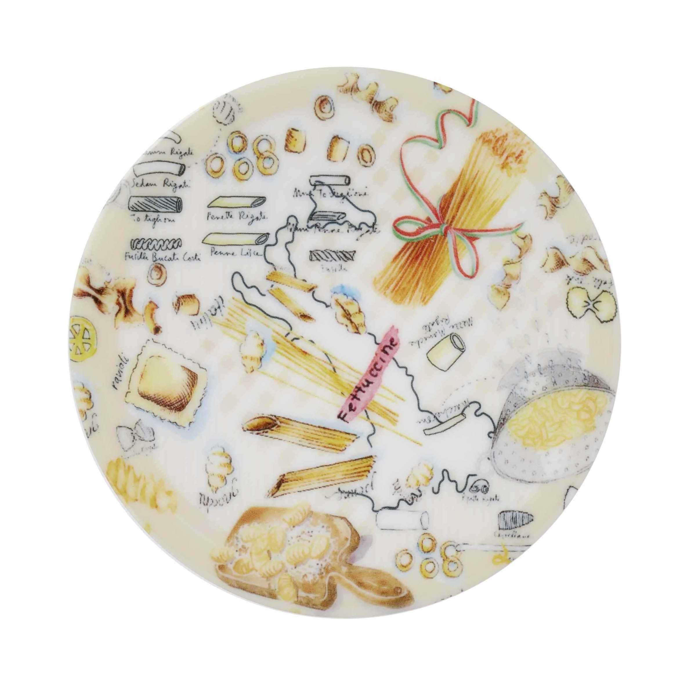 No.57829<br>メラミン コースター<br>パスタ