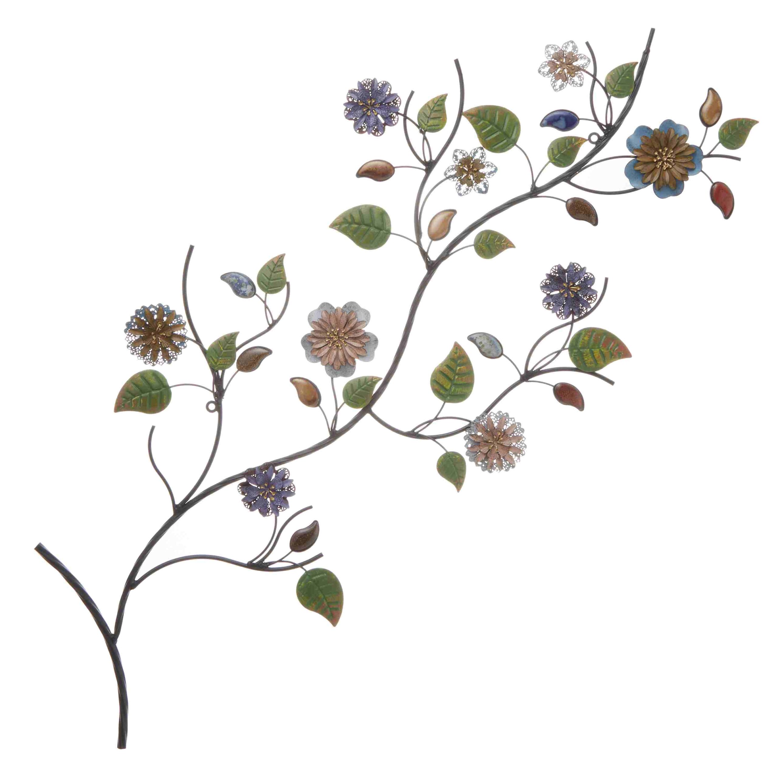 No.71973<br>アイアン ウォールデコ<br>フラワー