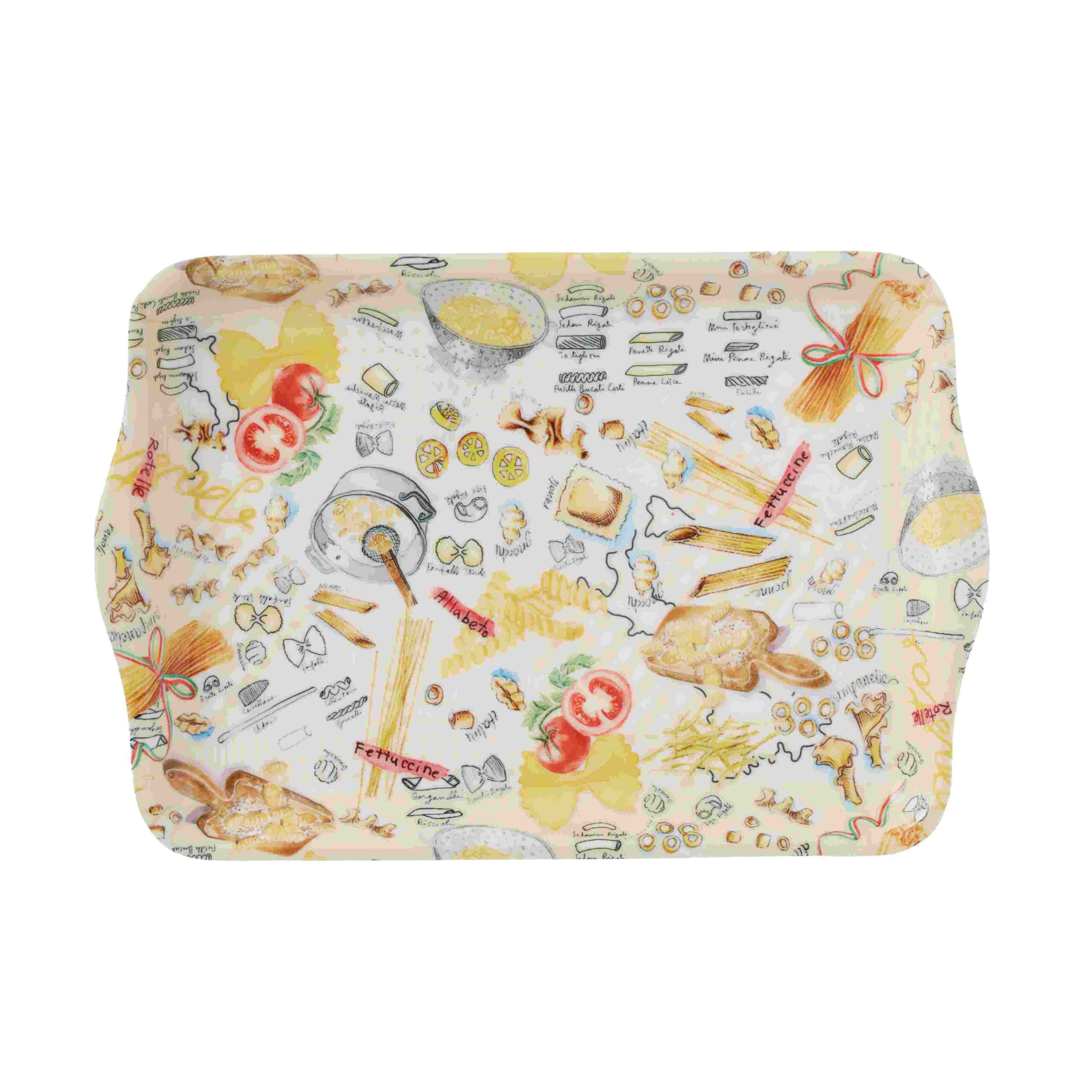 No.57823<br>メラミン トレーＳ<br>パスタ