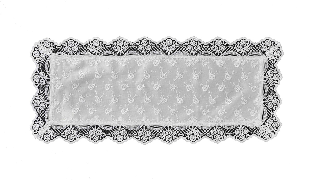 No.78662<br>テーブルランナーＭ<br>35X80 ミニローズ1